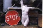 Stop@ Arcata Scrap & Salvage, Arcata, CA   Copyright 1999, Pam Mendelsohn